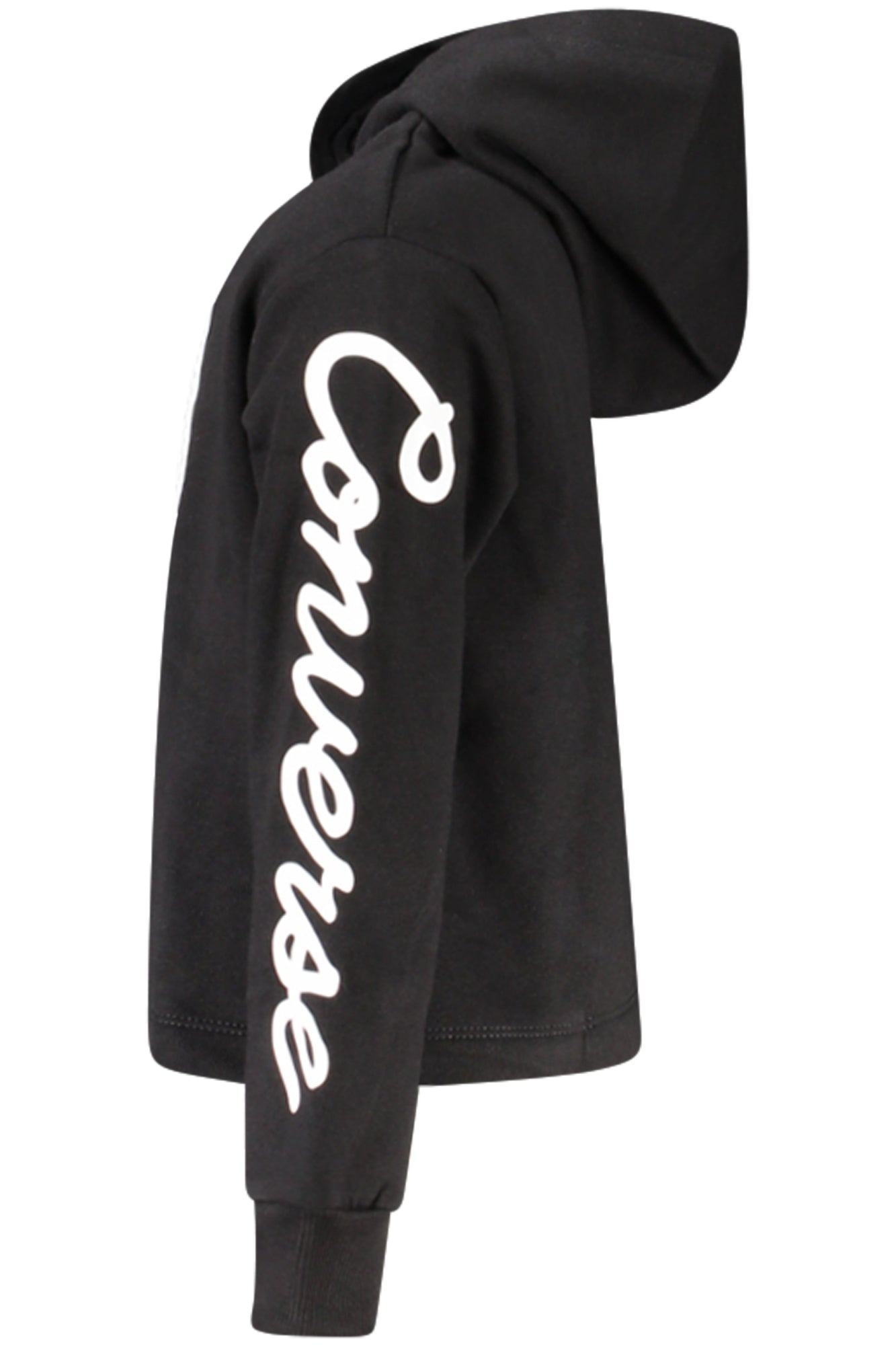 CONVERSE FELPA SENZA ZIP BAMBINA NERO