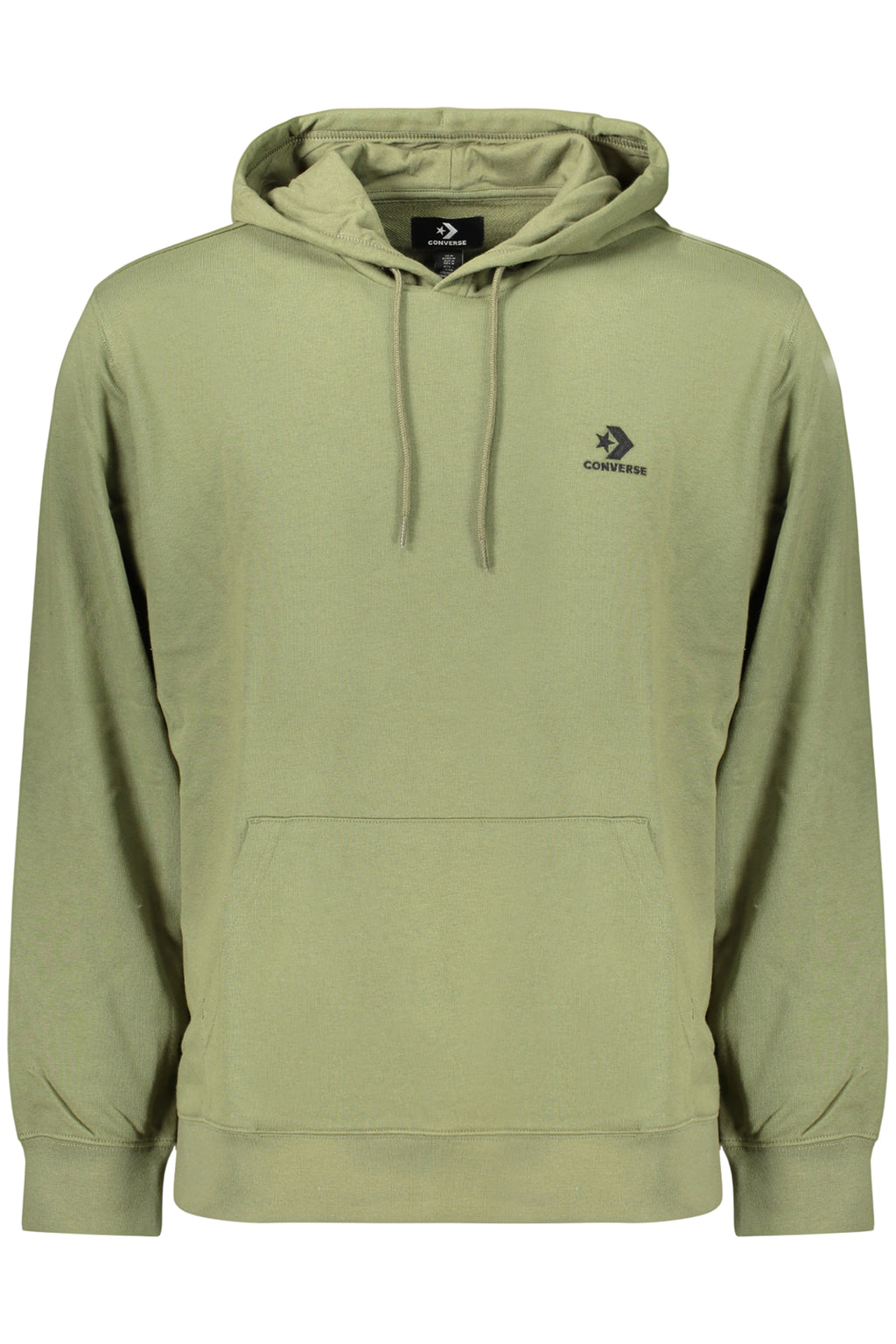 CONVERSE FELPA SENZA ZIP UOMO VERDE