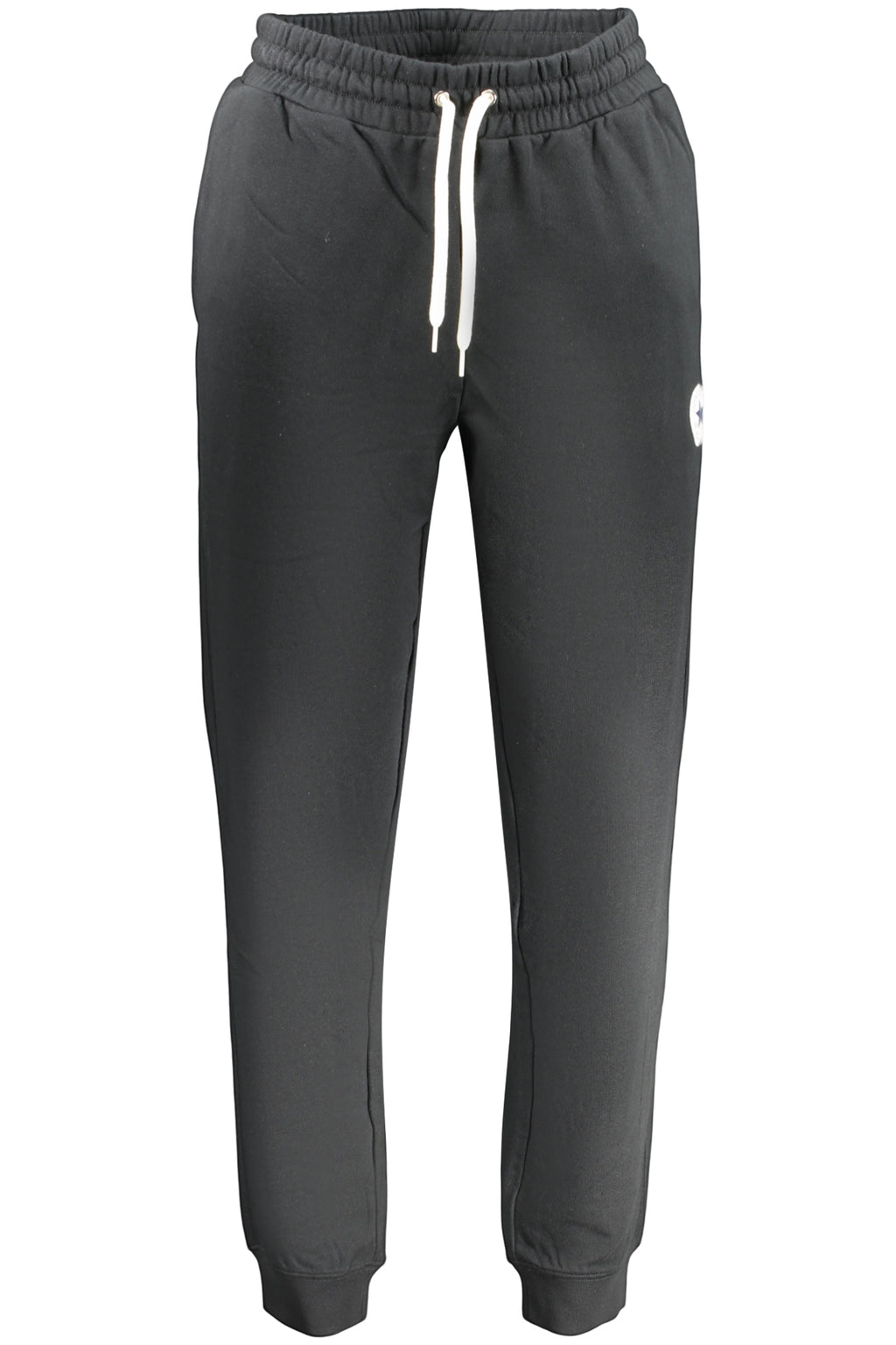 CONVERSE PANTALONE TUTA LUNGO UOMO NERO