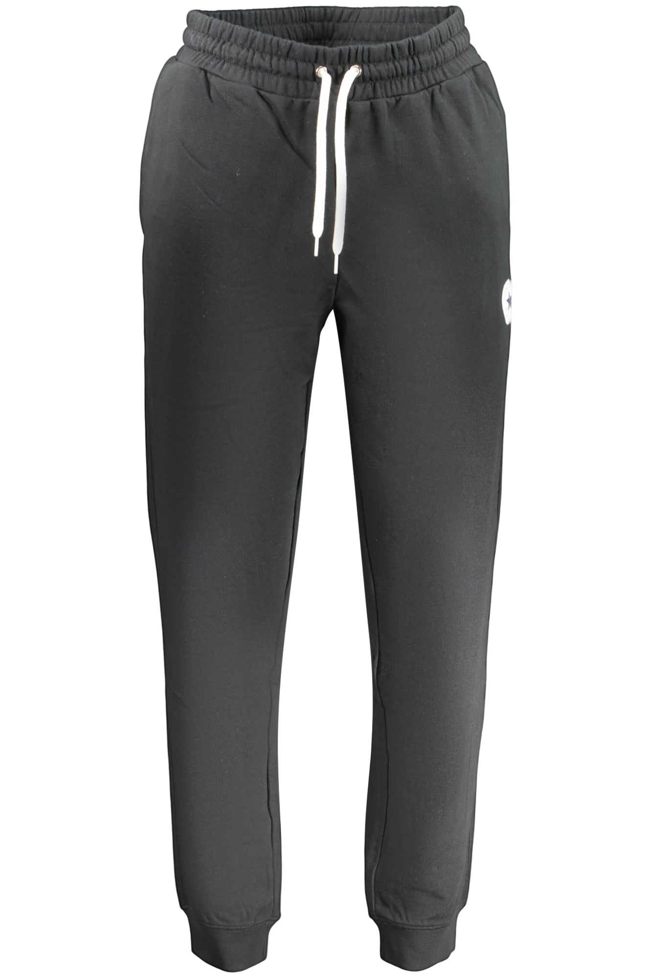 CONVERSE PANTALONE TUTA LUNGO UOMO NERO