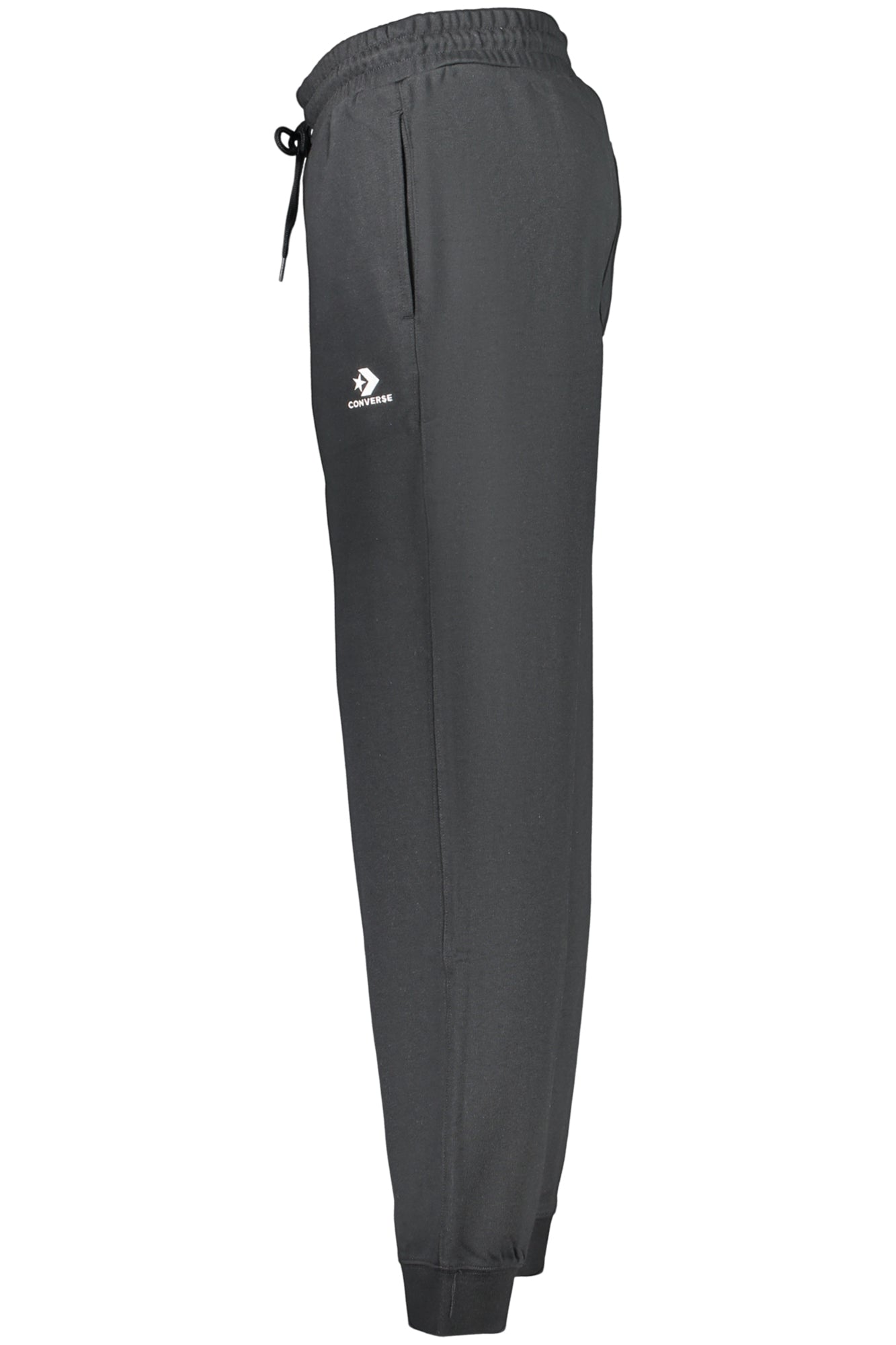 CONVERSE PANTALONE TUTA LUNGO UOMO NERO