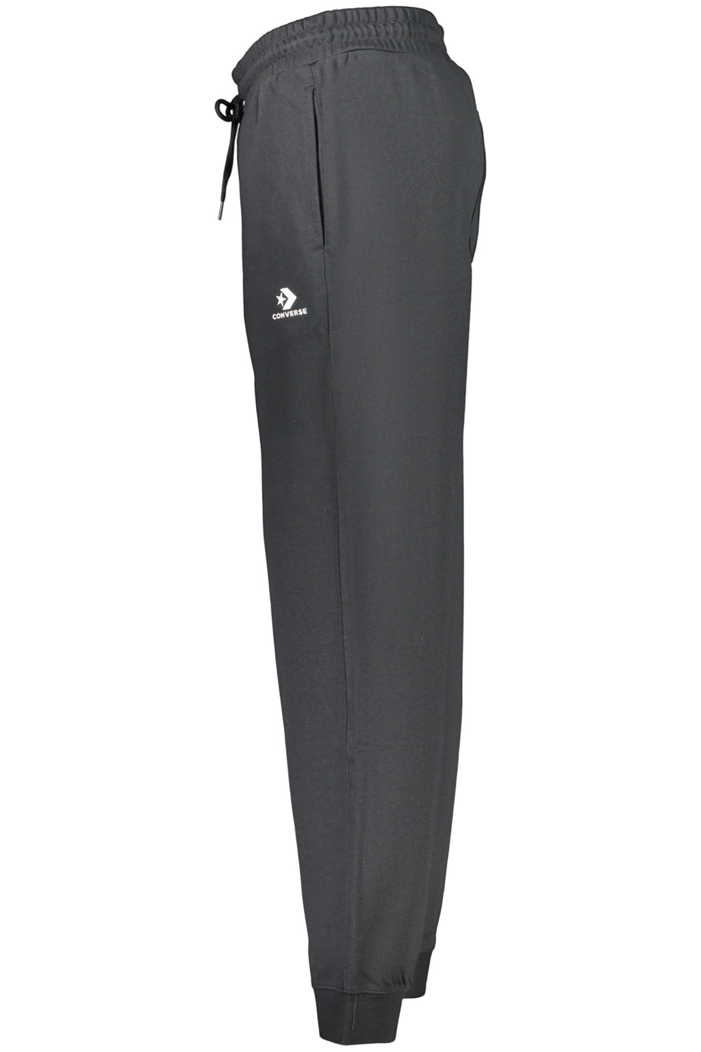 CONVERSE PANTALONE TUTA LUNGO UOMO NERO