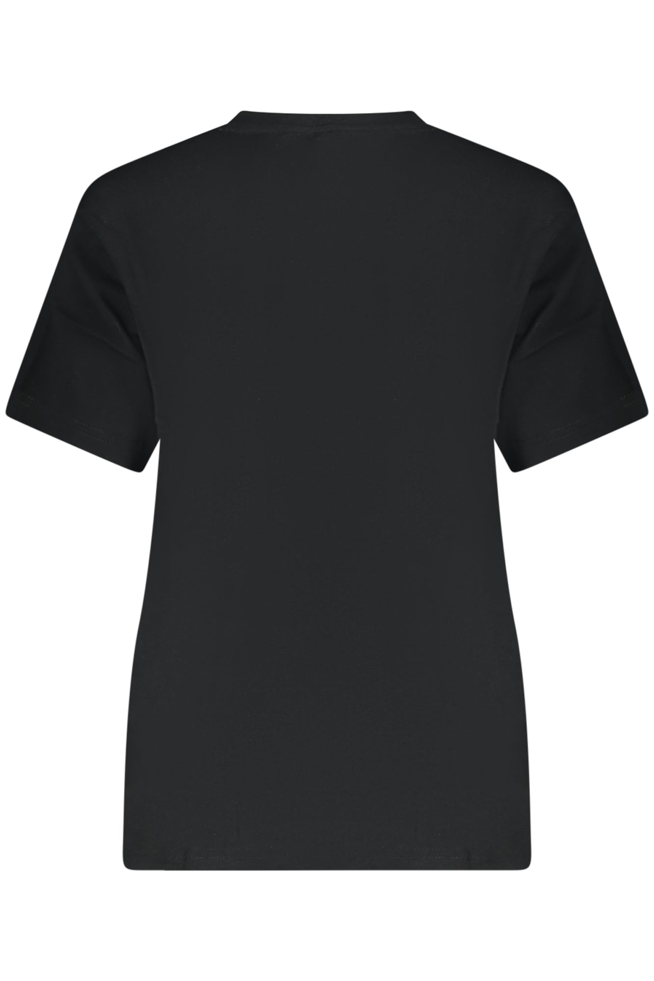 CONVERSE T-SHIRT MANICHE CORTE DONNA NERO
