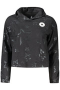 CONVERSE T-SHIRT MANICHE LUNGHE BAMBINA NERO