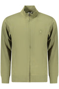 COVERI MOVING FELPA CON ZIP UOMO VERDE