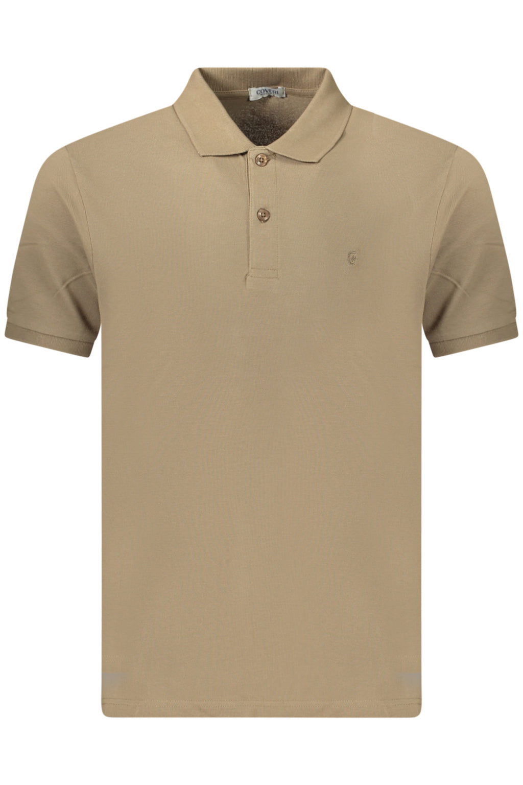 COVERI MOVING POLO MANICHE CORTE UOMO MARRONE