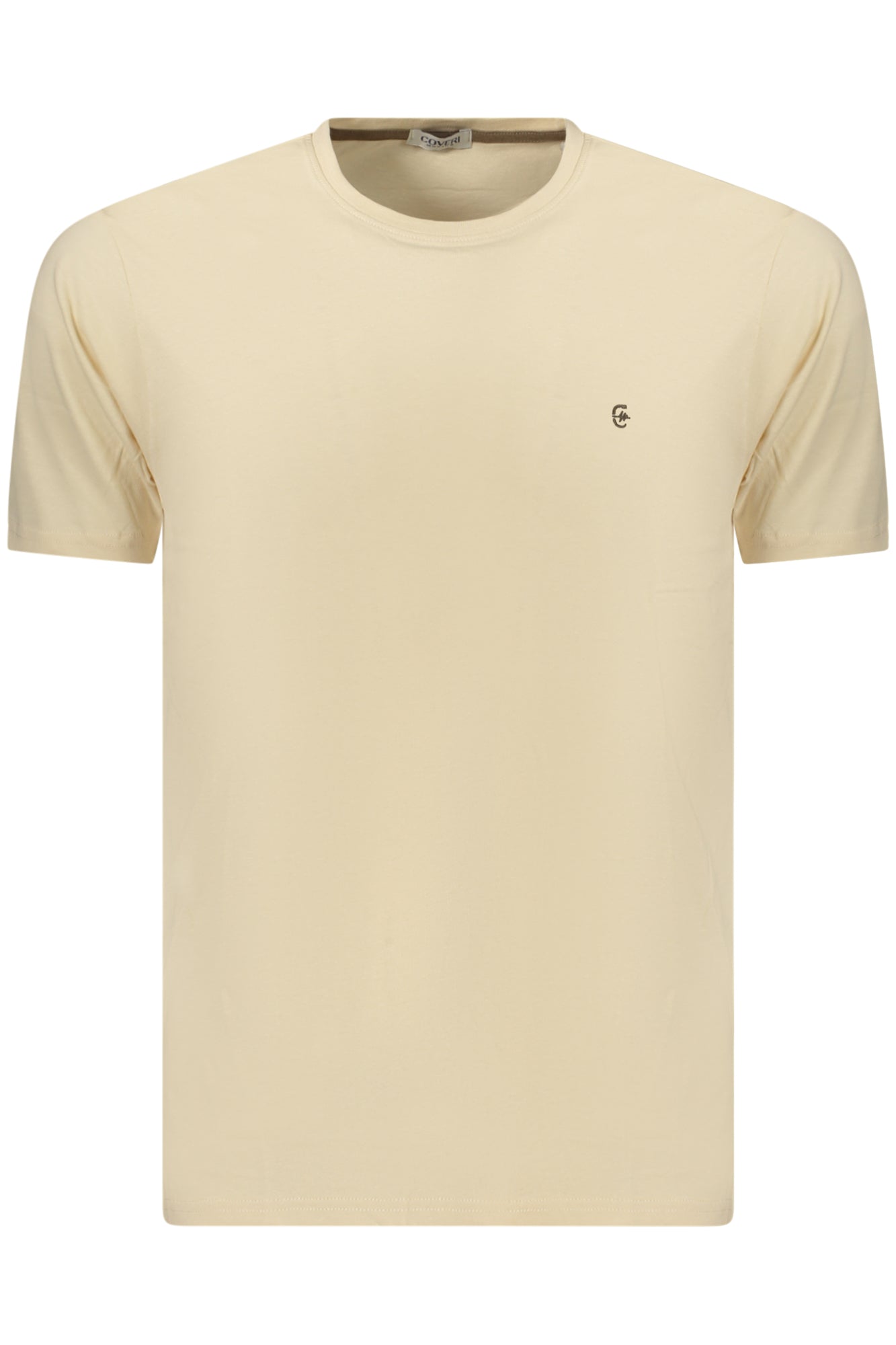 COVERI MOVING T-SHIRT MANICHE CORTE UOMO BEIGE