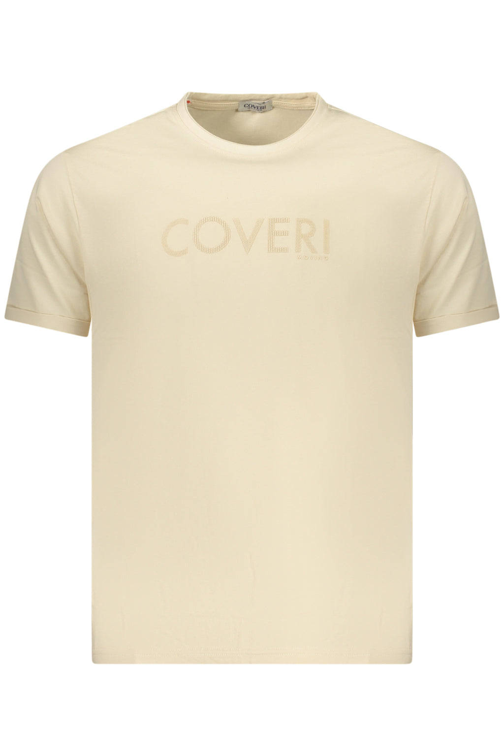 COVERI MOVING T-SHIRT MANICHE CORTE UOMO BEIGE