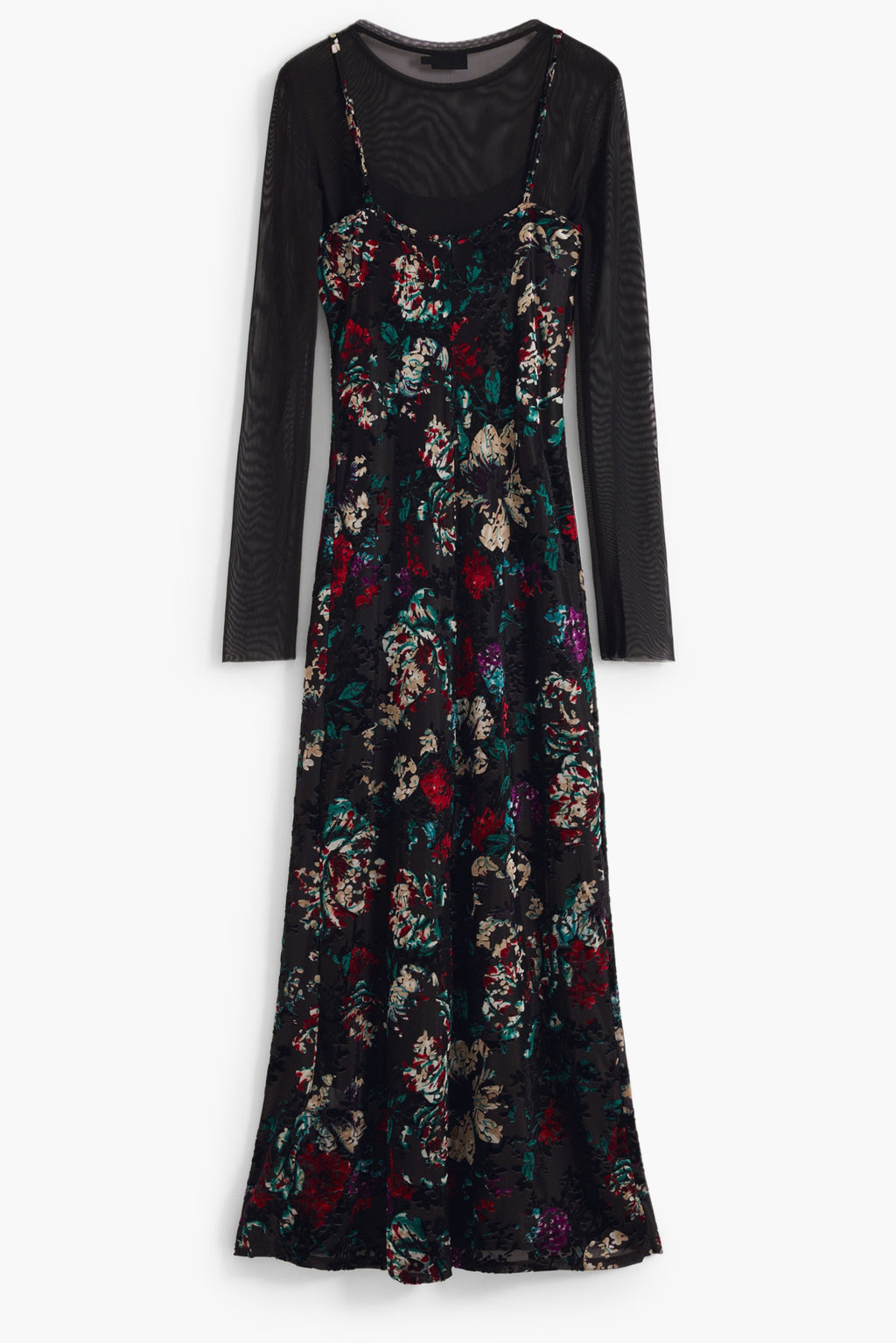 DESIGUAL ABITO LUNGO DONNA NERO