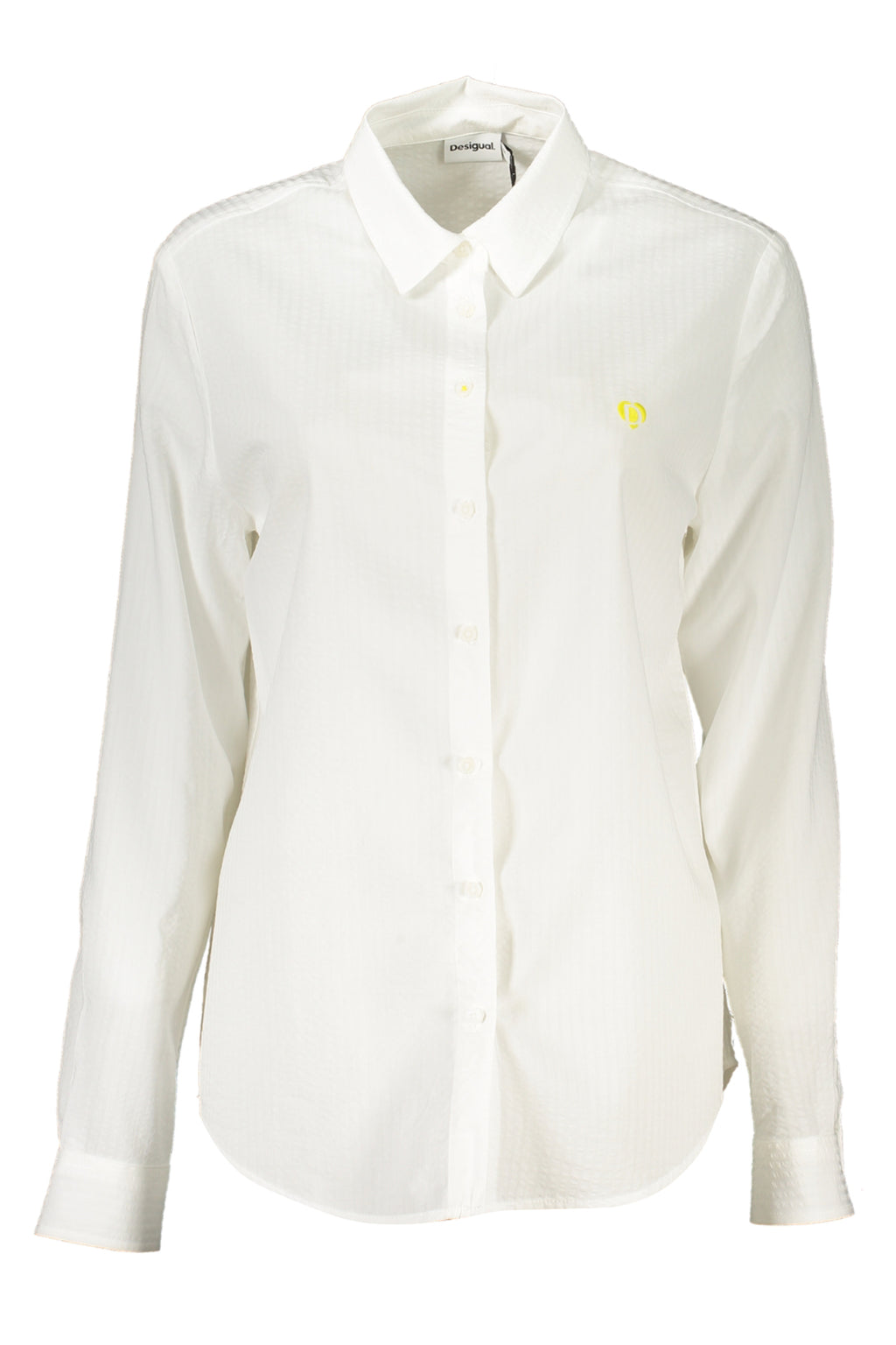 DESIGUAL CAMICIA MANICHE LUNGHE DONNA BIANCO