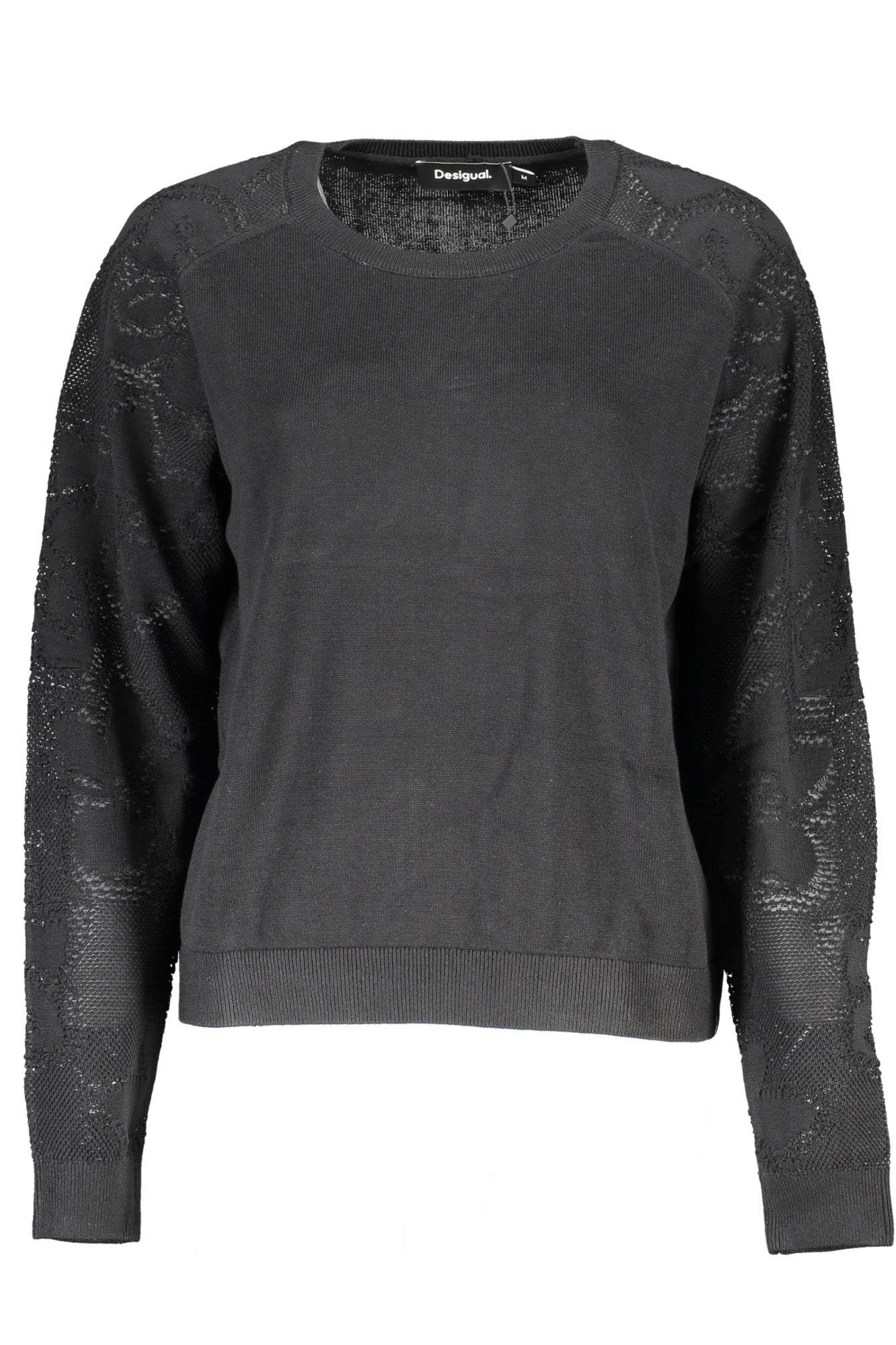 DESIGUAL MAGLIA DONNA NERO