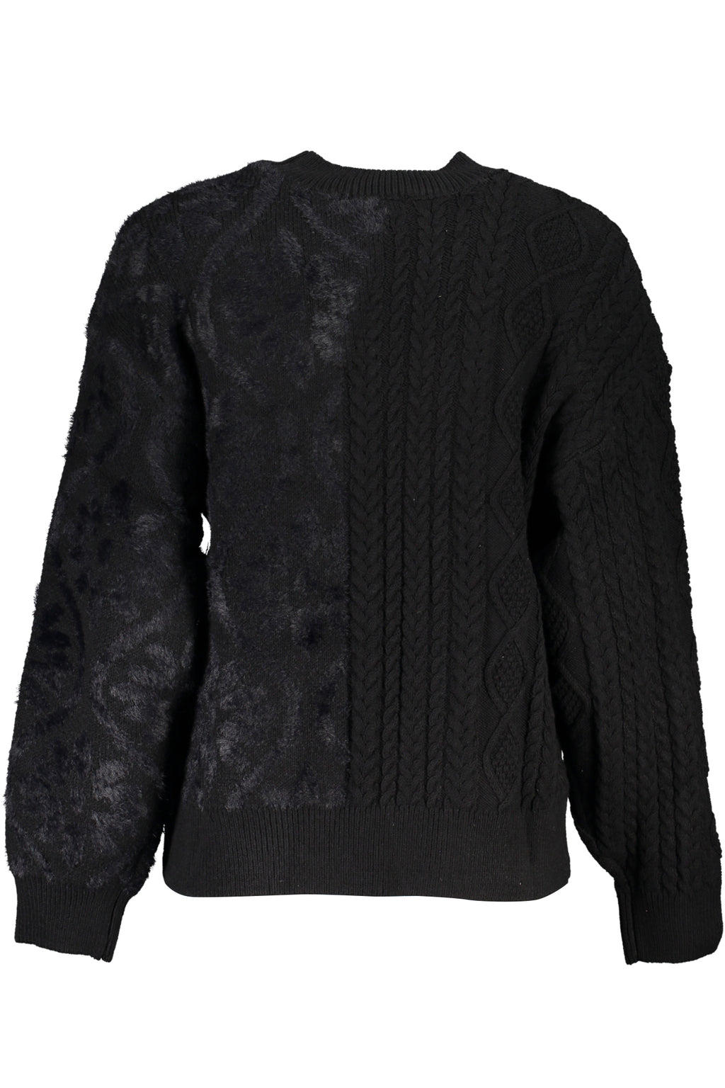 DESIGUAL MAGLIONE DONNA NERO