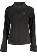 FILA FELPA CON ZIP DONNA NERO