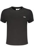 FILA T-SHIRT MANICHE CORTE DONNA NERO