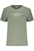 FREDDY T-SHIRT MANICHE CORTE DONNA VERDE
