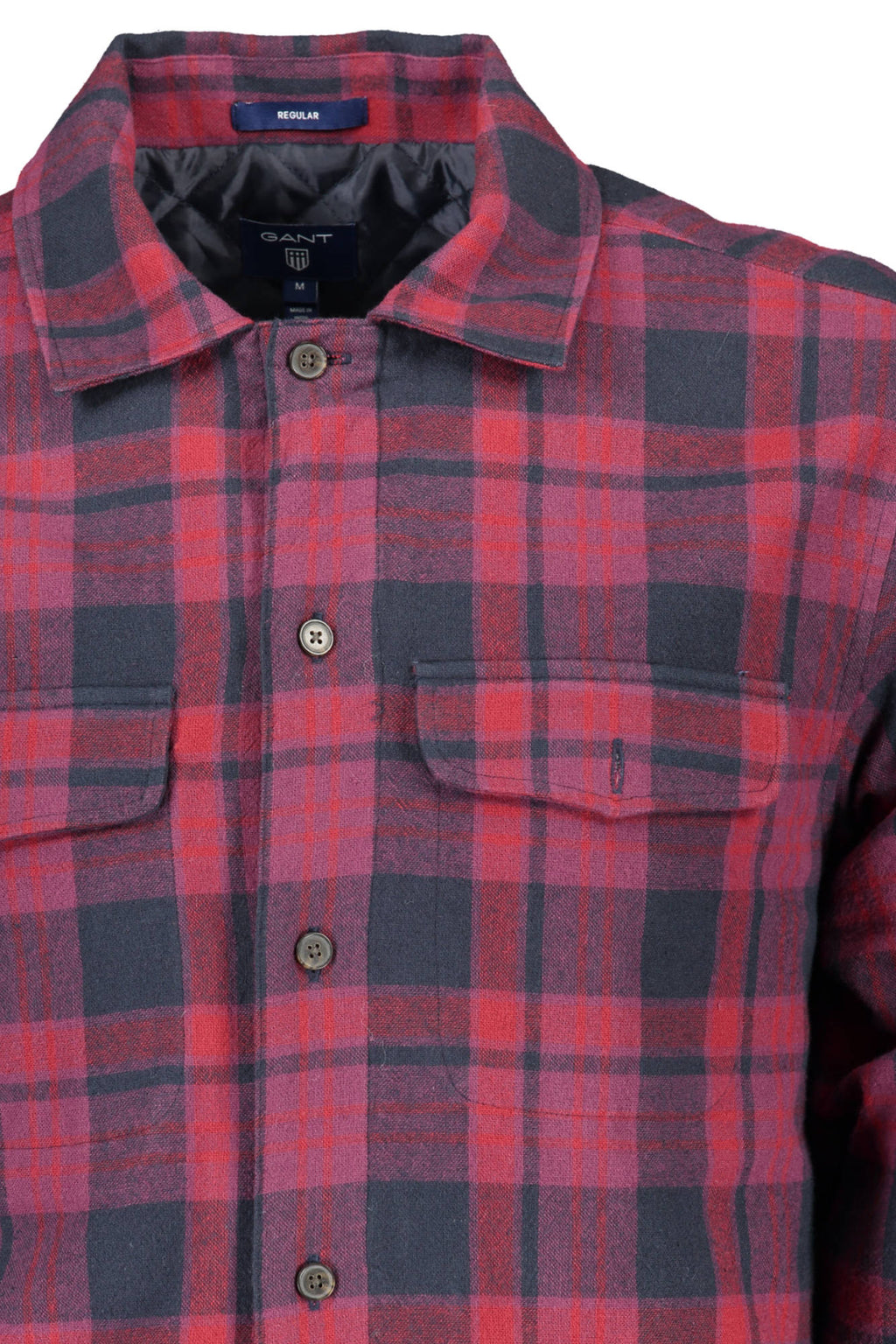 GANT CAMICIA MANICHE LUNGHE UOMO VIOLA