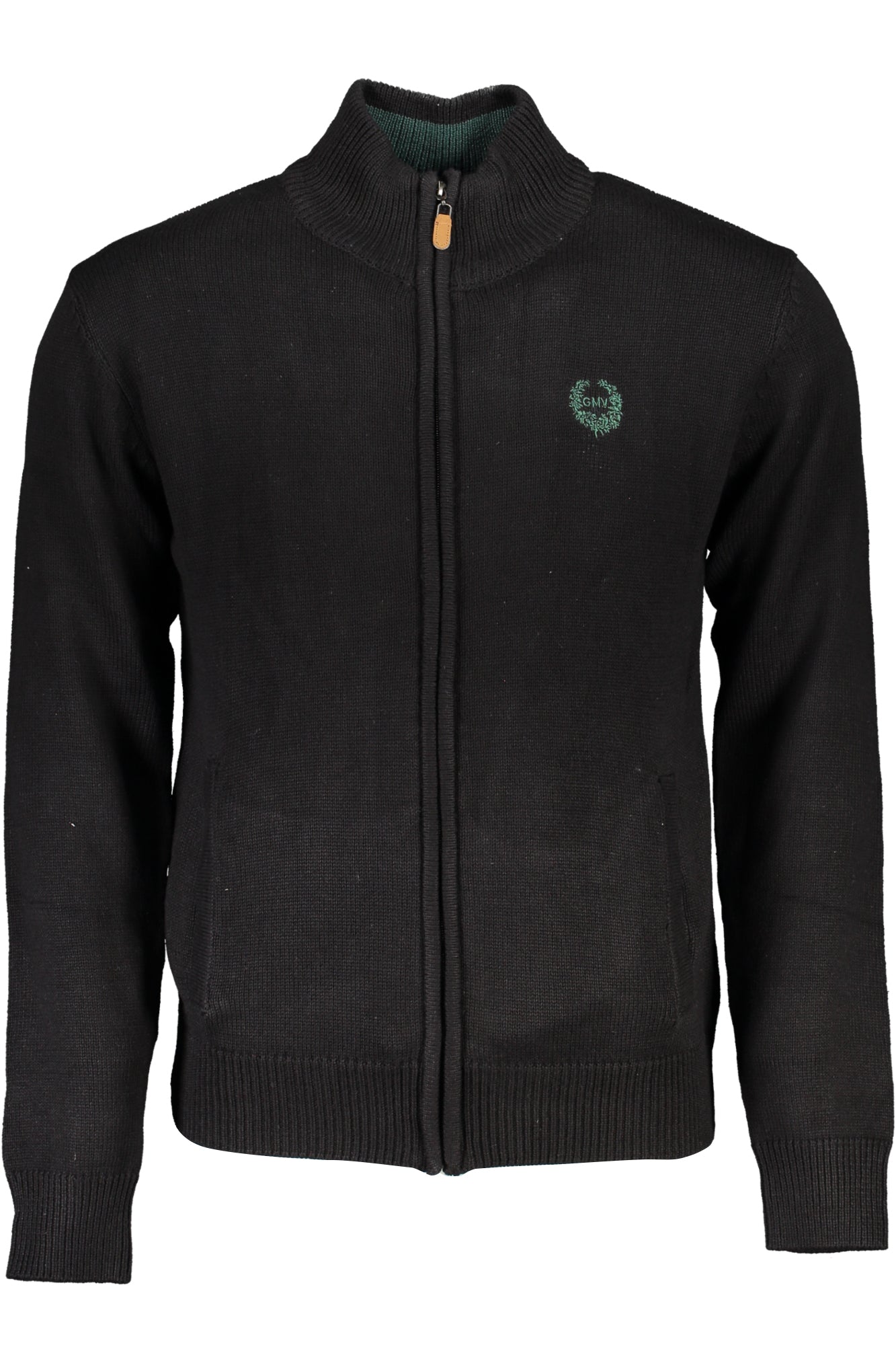 GIAN MARCO VENTURI CARDIGAN UOMO NERO