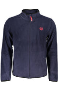 GIAN MARCO VENTURI FELPA CON ZIP UOMO BLU