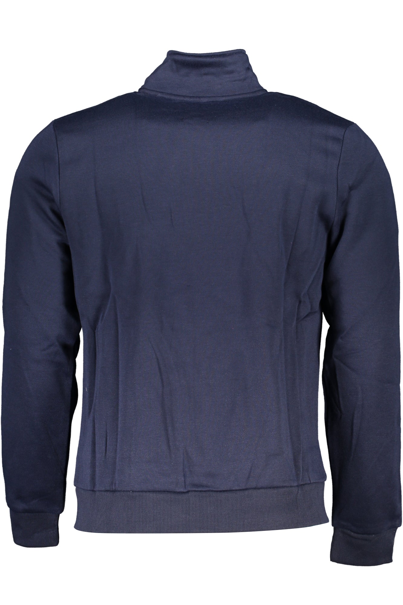 GIAN MARCO VENTURI FELPA CON ZIP UOMO BLU