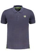 GIAN MARCO VENTURI POLO MANICHE CORTE UOMO BLU
