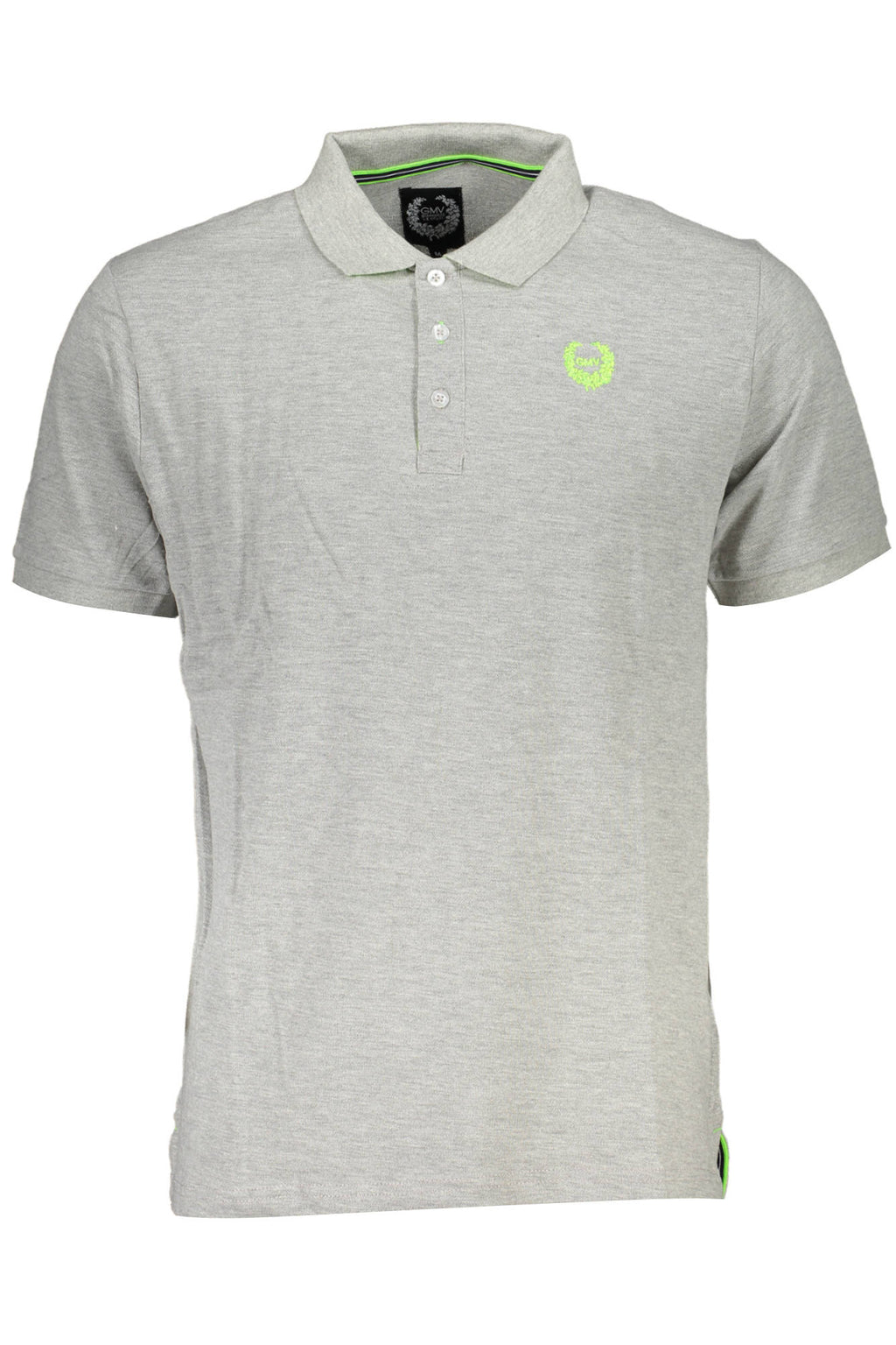 GIAN MARCO VENTURI POLO MANICHE CORTE UOMO GRIGIO