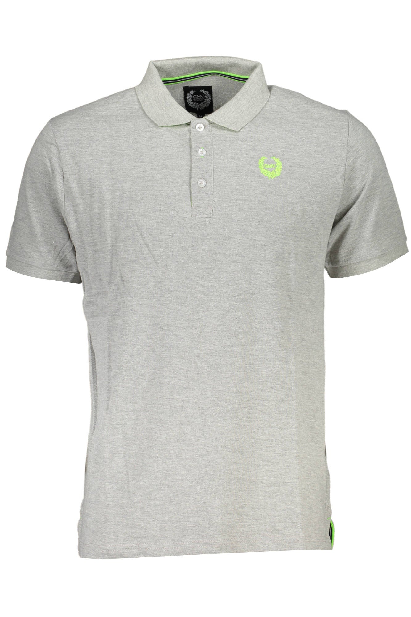 GIAN MARCO VENTURI POLO MANICHE CORTE UOMO GRIGIO