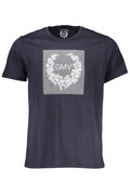 GIAN MARCO VENTURI T-SHIRT MANICHE CORTE UOMO BLU