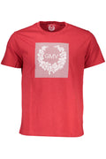 GIAN MARCO VENTURI T-SHIRT MANICHE CORTE UOMO ROSSO