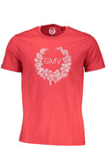 GIAN MARCO VENTURI T-SHIRT MANICHE CORTE UOMO ROSSO