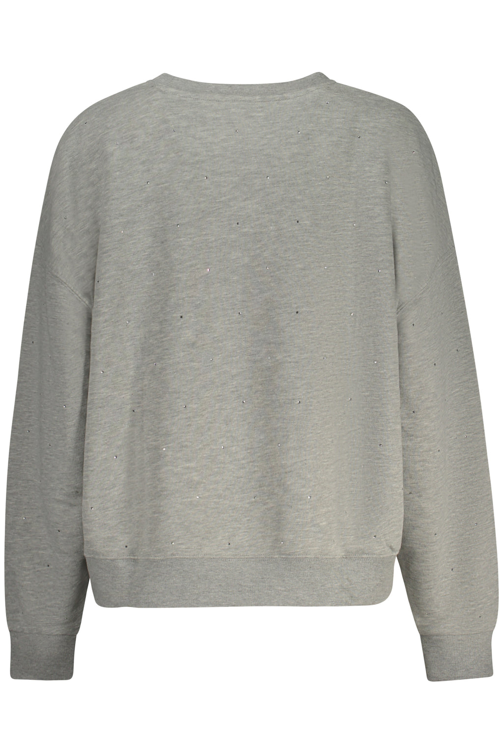 GUESS JEANS FELPA SENZA ZIP DONNA GRIGIO