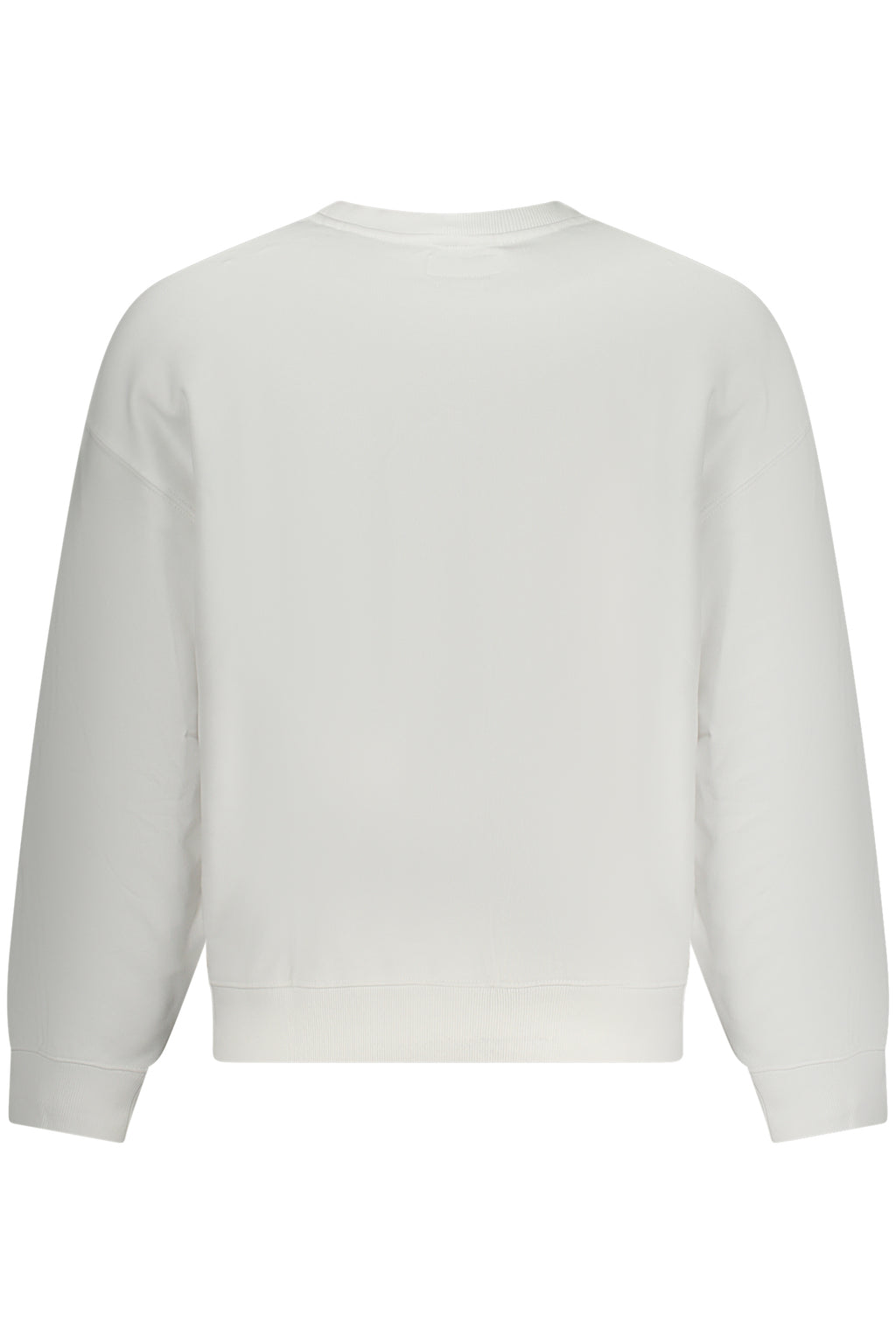 GUESS JEANS FELPA SENZA ZIP UOMO BIANCO
