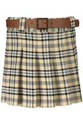 GUESS JEANS GONNA CORTA BAMBINA BEIGE