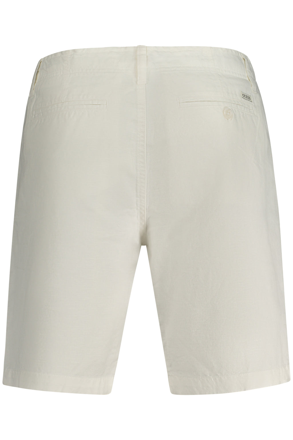 GUESS JEANS PANTALONE BERMUDA UOMO BIANCO
