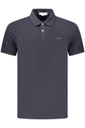 GUESS JEANS POLO MANICHE CORTE UOMO BLU