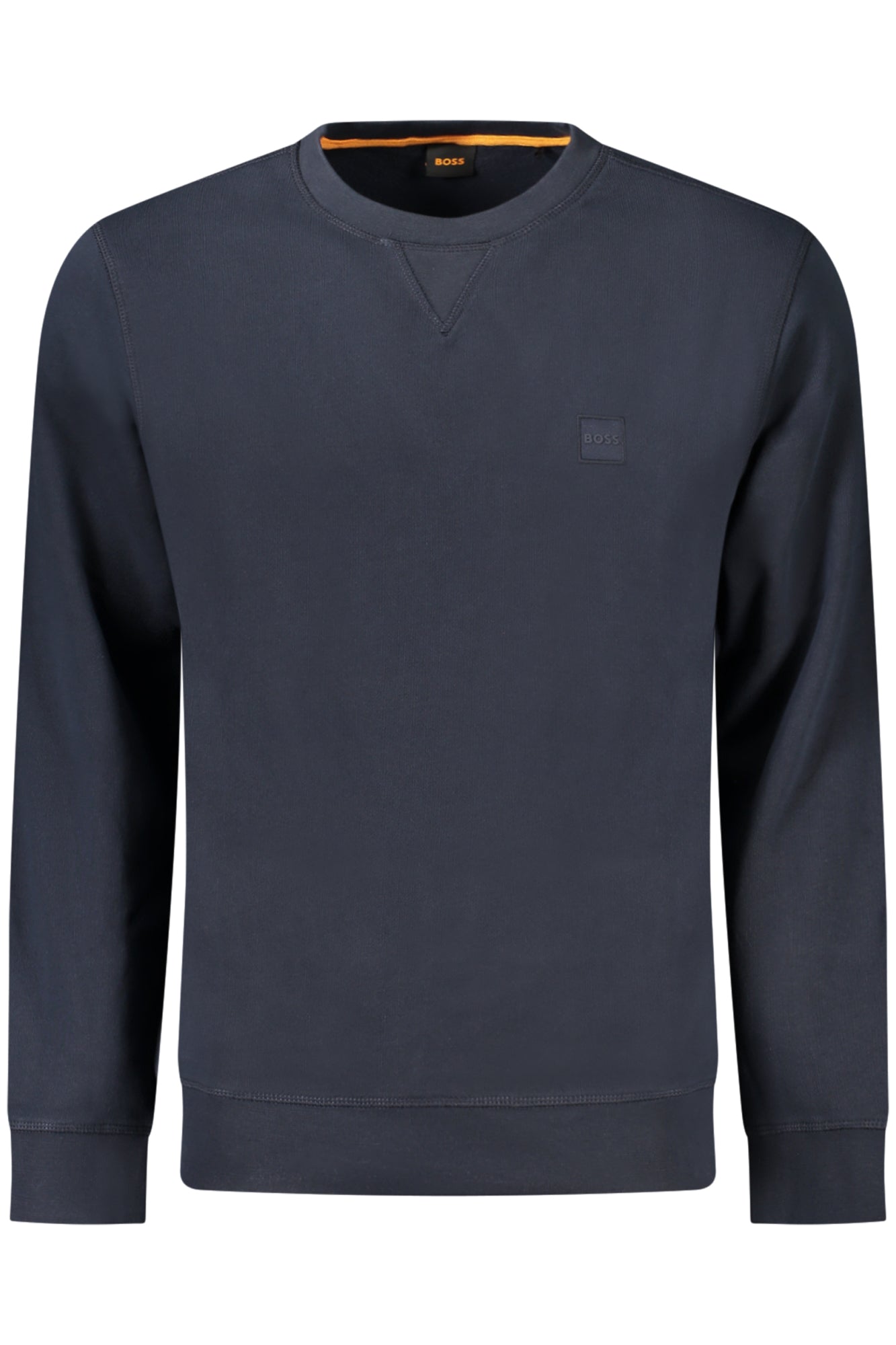 HUGO BOSS FELPA SENZA ZIP UOMO BLU