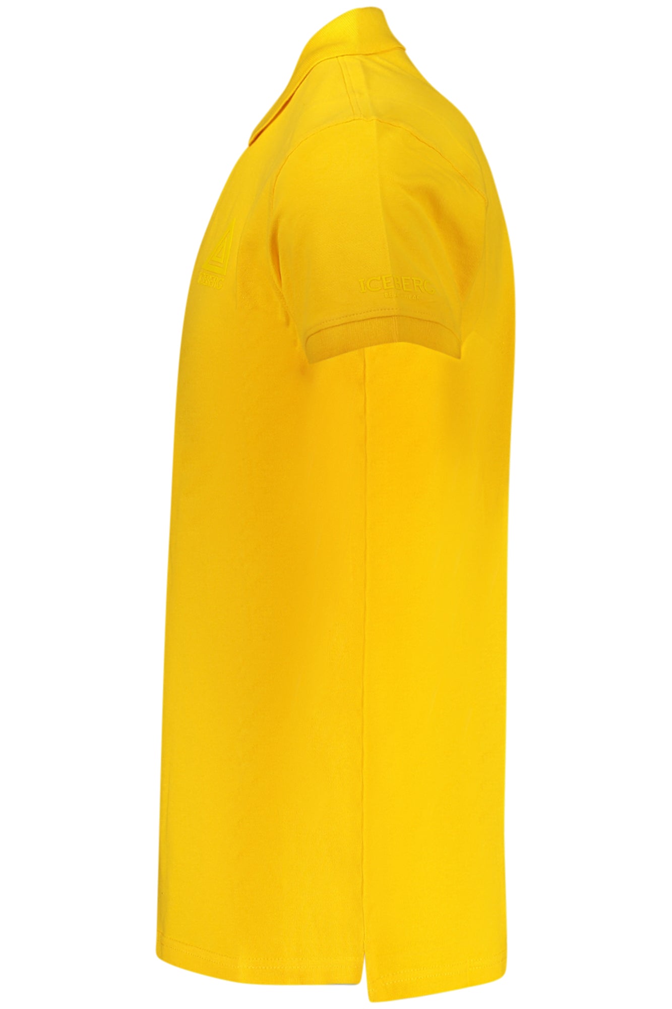 ICEBERG POLO MANICHE CORTE UOMO GIALLO