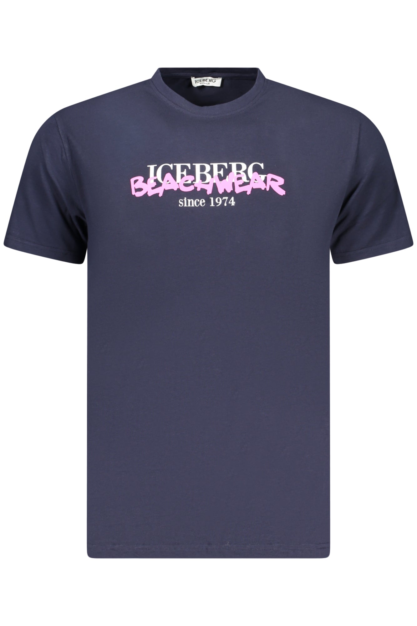 ICEBERG T-SHIRT MANICHE CORTE UOMO BLU