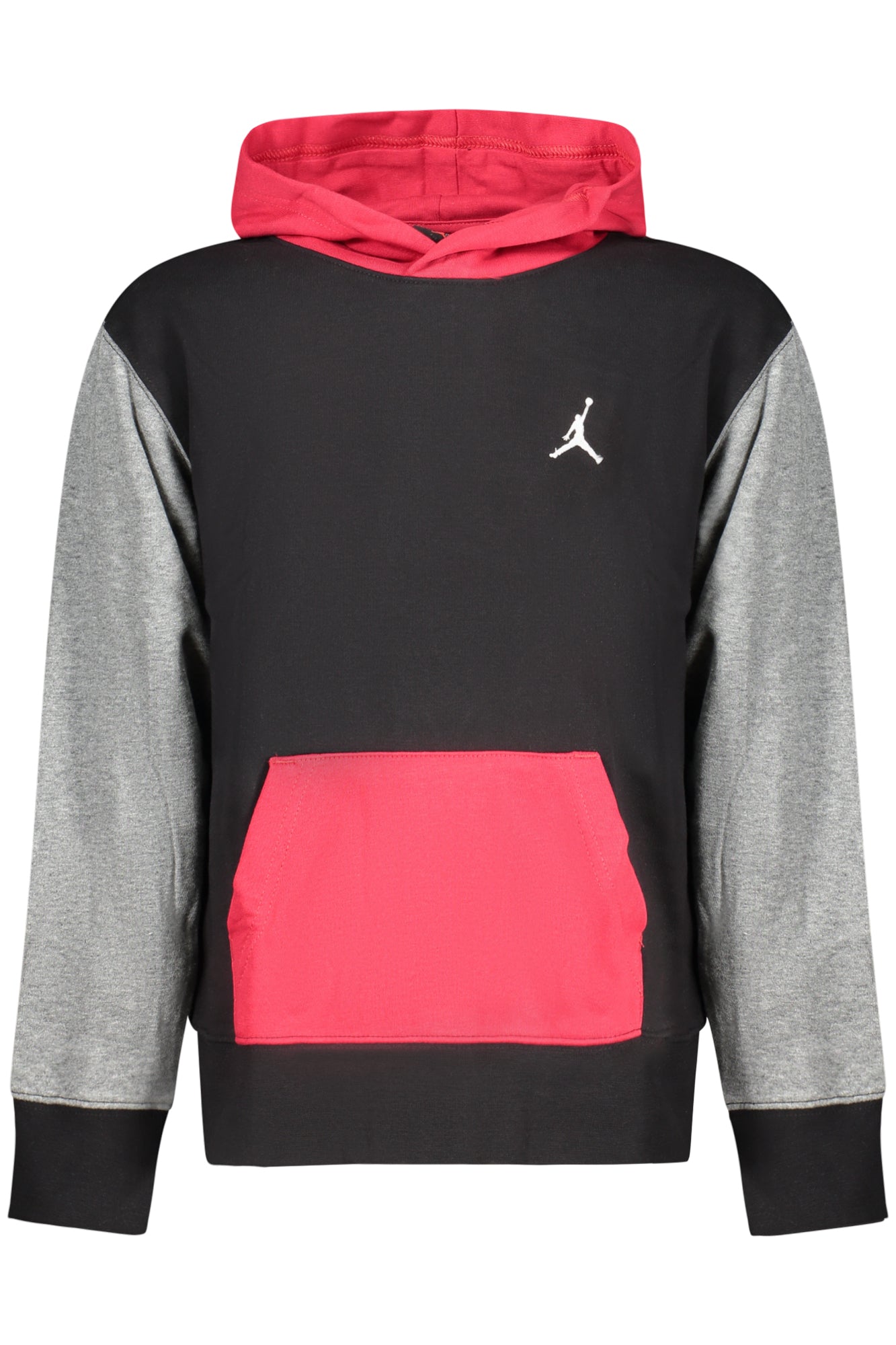 JORDAN FELPA CON ZIP BAMBINO NERO