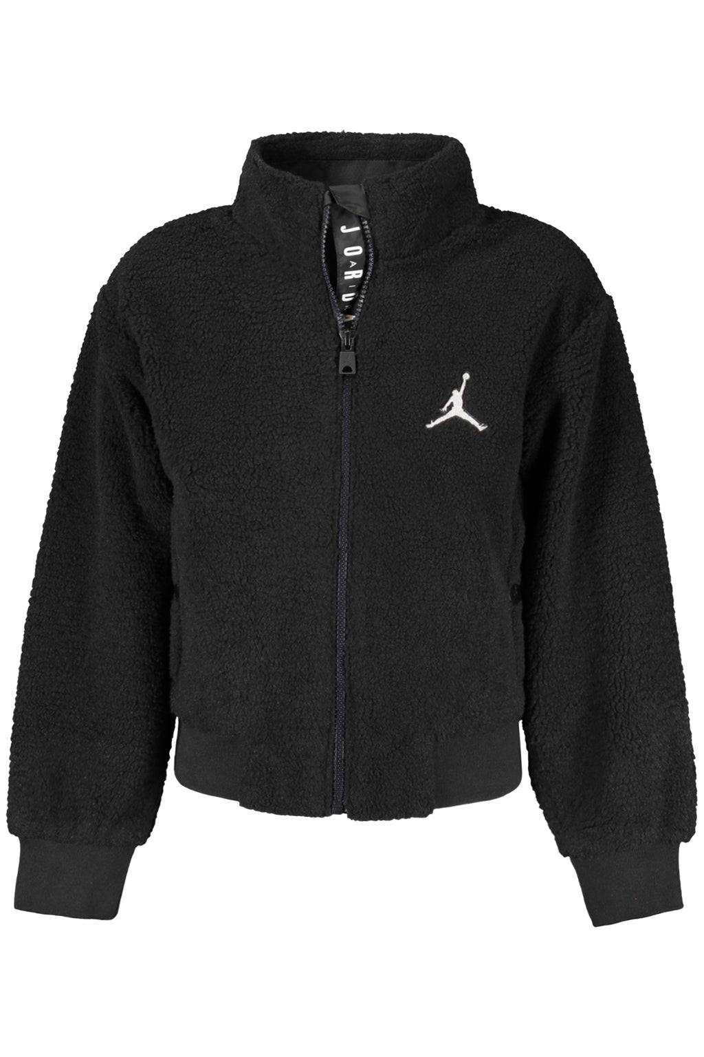 JORDAN FELPA CON ZIP DONNA NERO