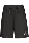 JORDAN PANTALONE TUTA CORTO BAMBINO NERO