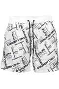 KARL LAGERFELD BEACHWEAR COSTUME PARTE SOTTO UOMO BIANCO