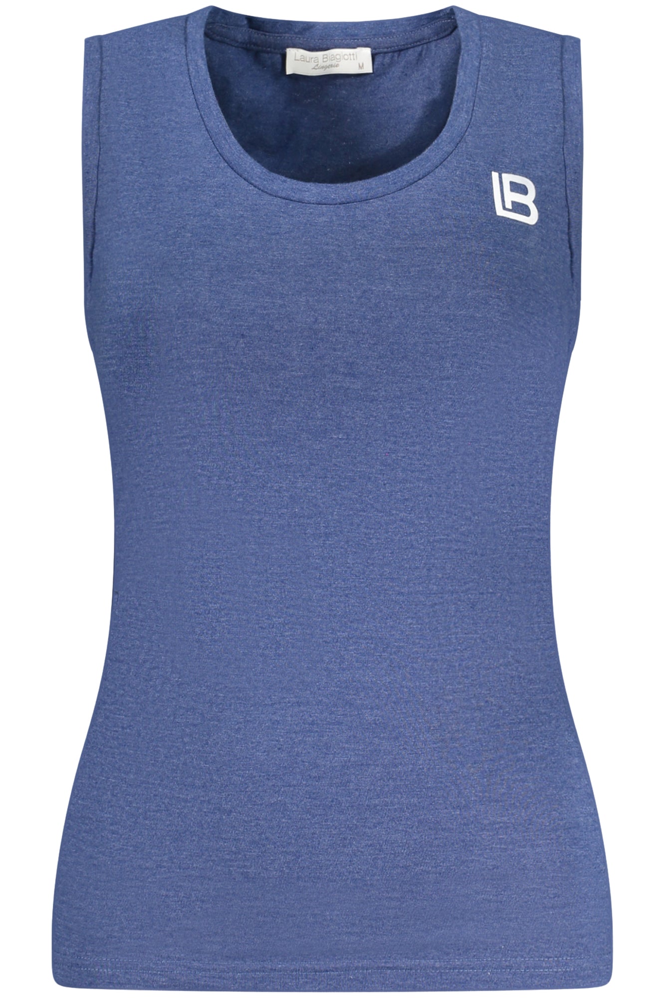 LAURA BIAGIOTTI CANOTTA ESTERNABILE DONNA BLU