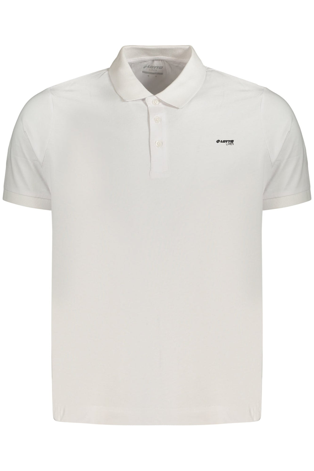 LOTTO POLO MANICHE CORTE UOMO BIANCO