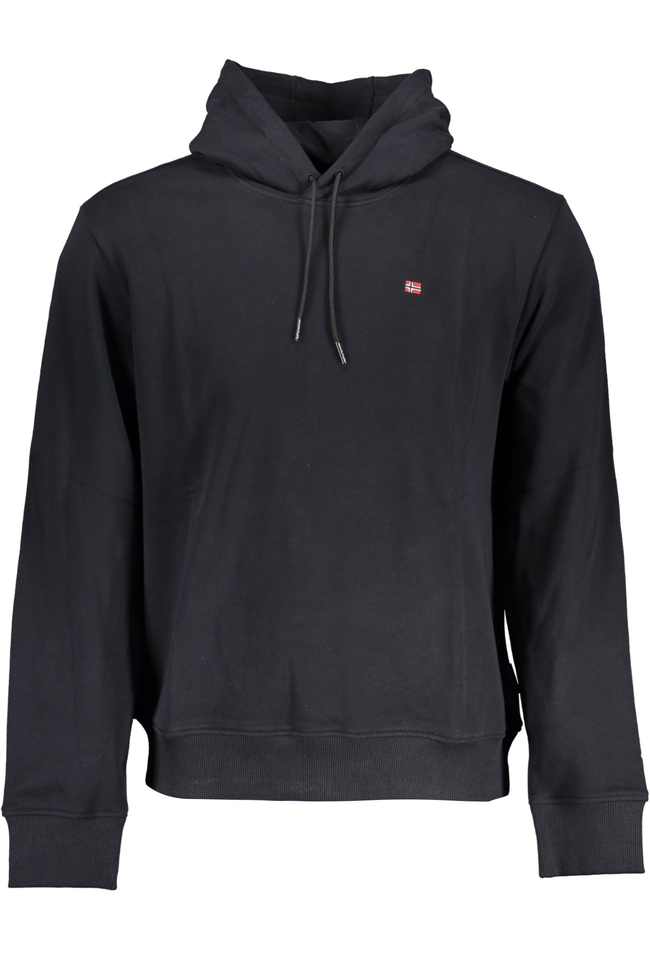 NAPAPIJRI FELPA CON ZIP UOMO NERO