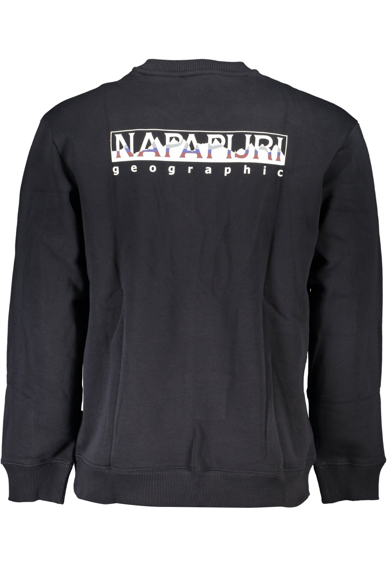 NAPAPIJRI FELPA SENZA ZIP UOMO NERO