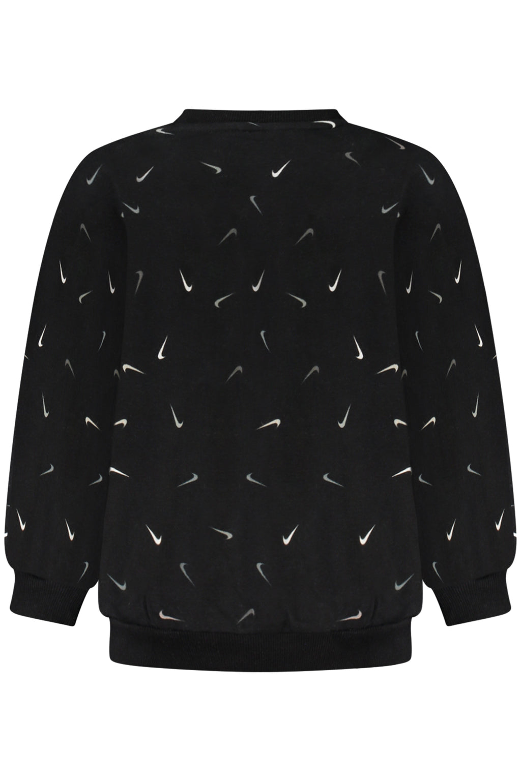 NIKE FELPA SENZA ZIP BAMBINA NERO