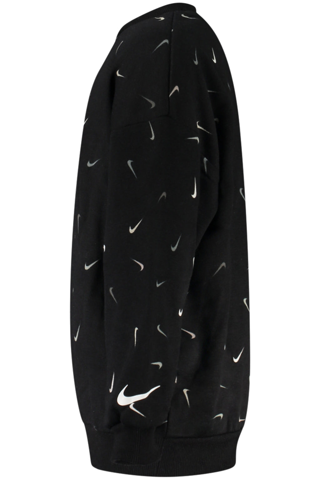 NIKE FELPA SENZA ZIP BAMBINA NERO