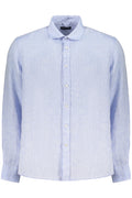NORTH SAILS CAMICIA MANICHE CORTE UOMO AZZURRO