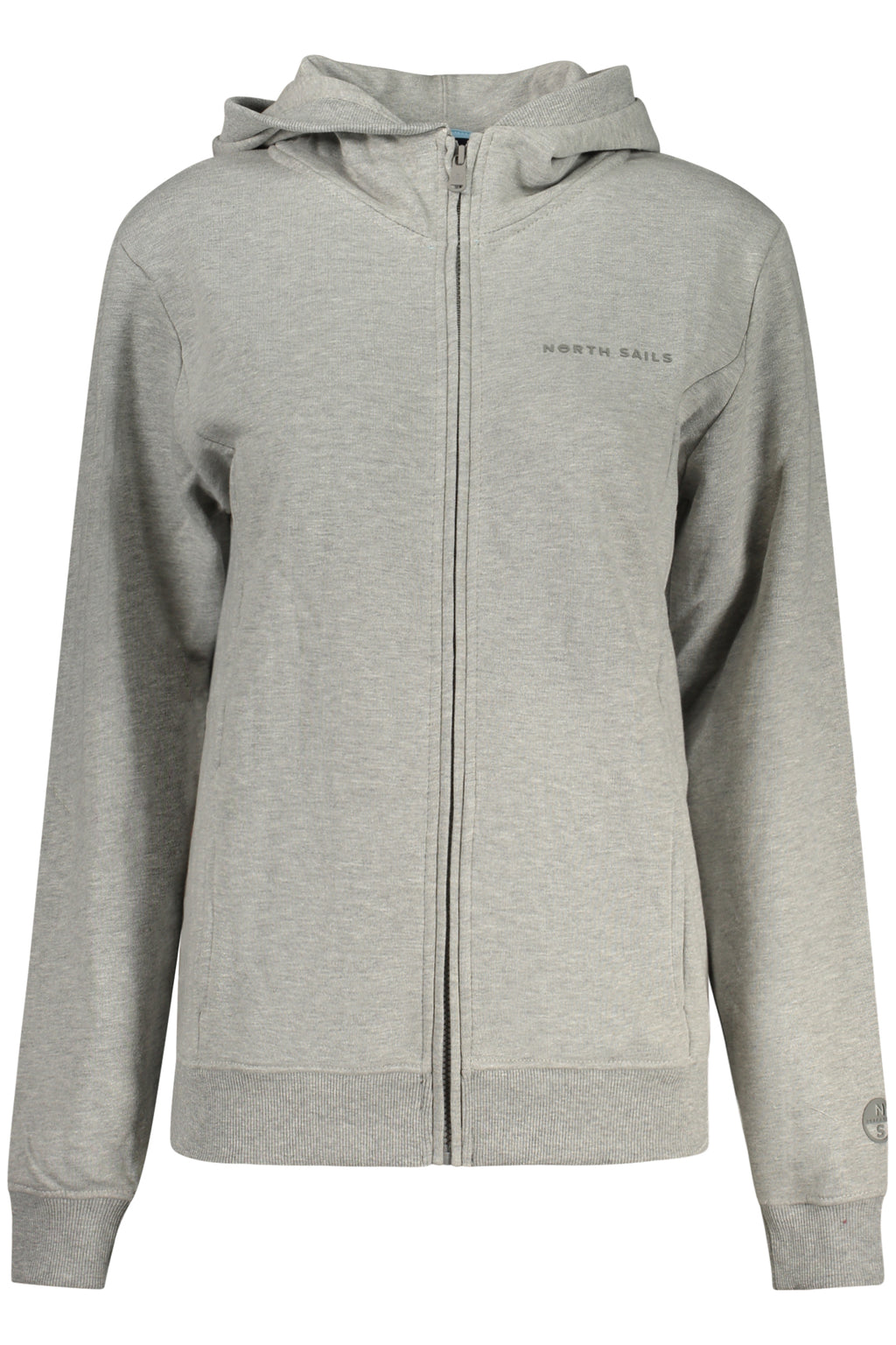 NORTH SAILS FELPA CON ZIP DONNA GRIGIO