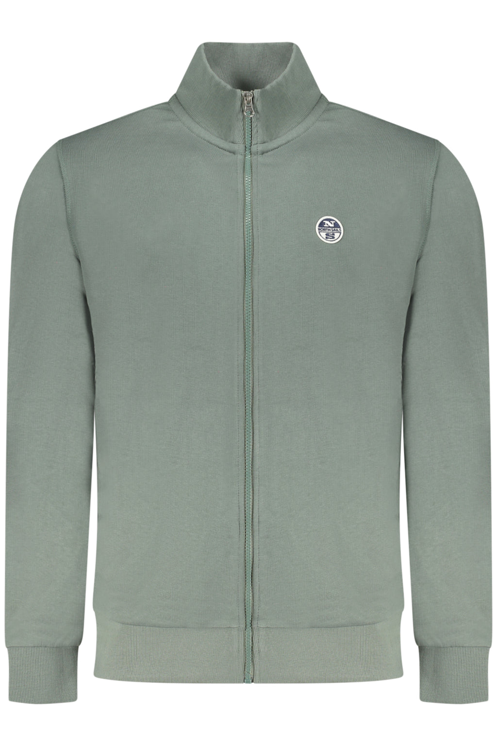 NORTH SAILS FELPA CON ZIP UOMO VERDE